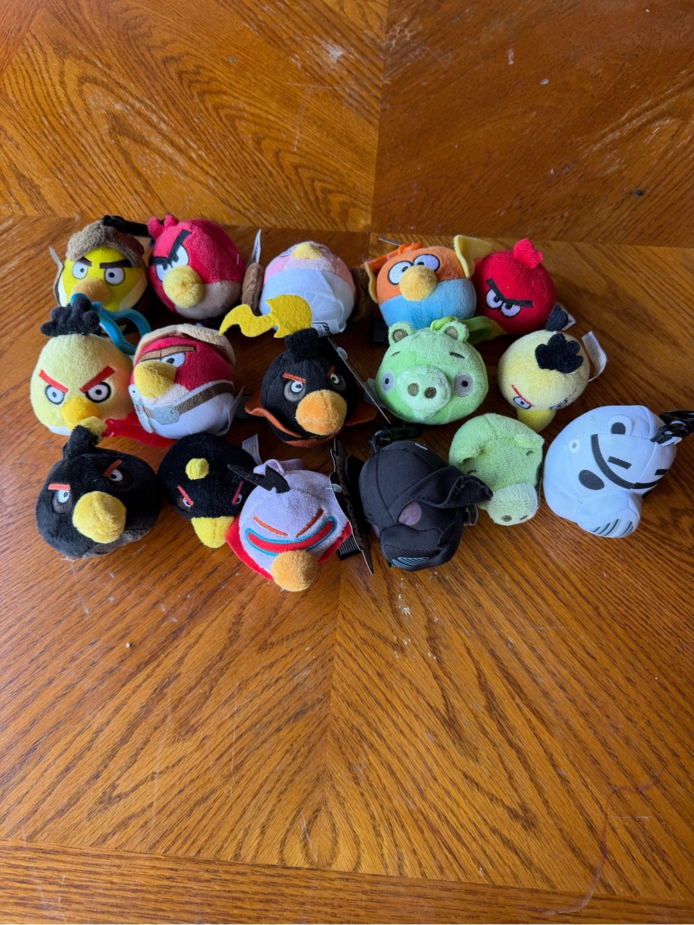 Angry Birds Plush Toy Set - (20) Multicolor Mini Characters